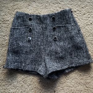 Tweed sailor shorts